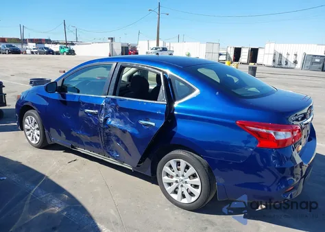 2019 Nissan Sentra S z USA, uszkodzony, nr VIN 3N1AB7AP3KY407003